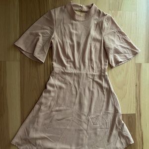 H&M flutter sleeve dress